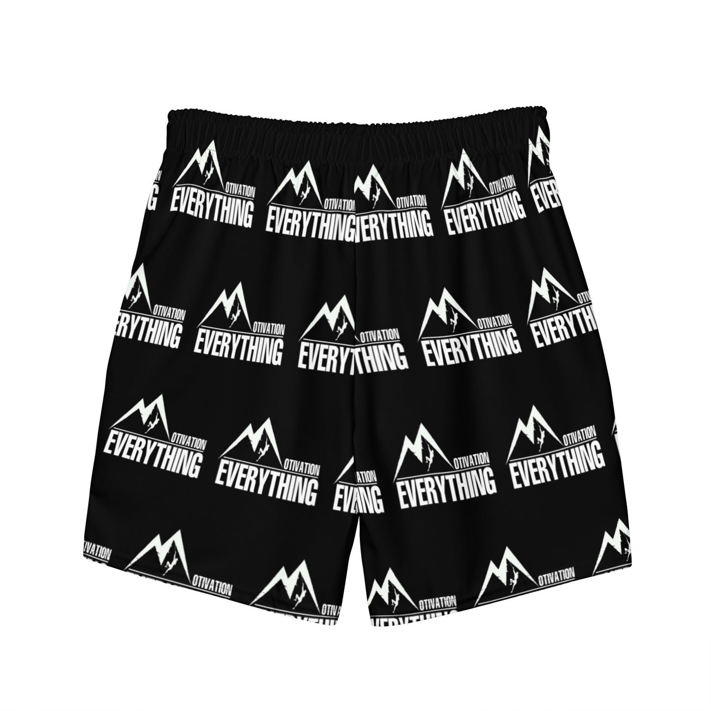 Motivation Over Everything Men's swim trunks