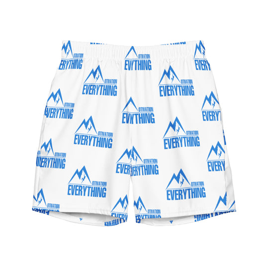 Motivation Over Everything Men's swim trunks