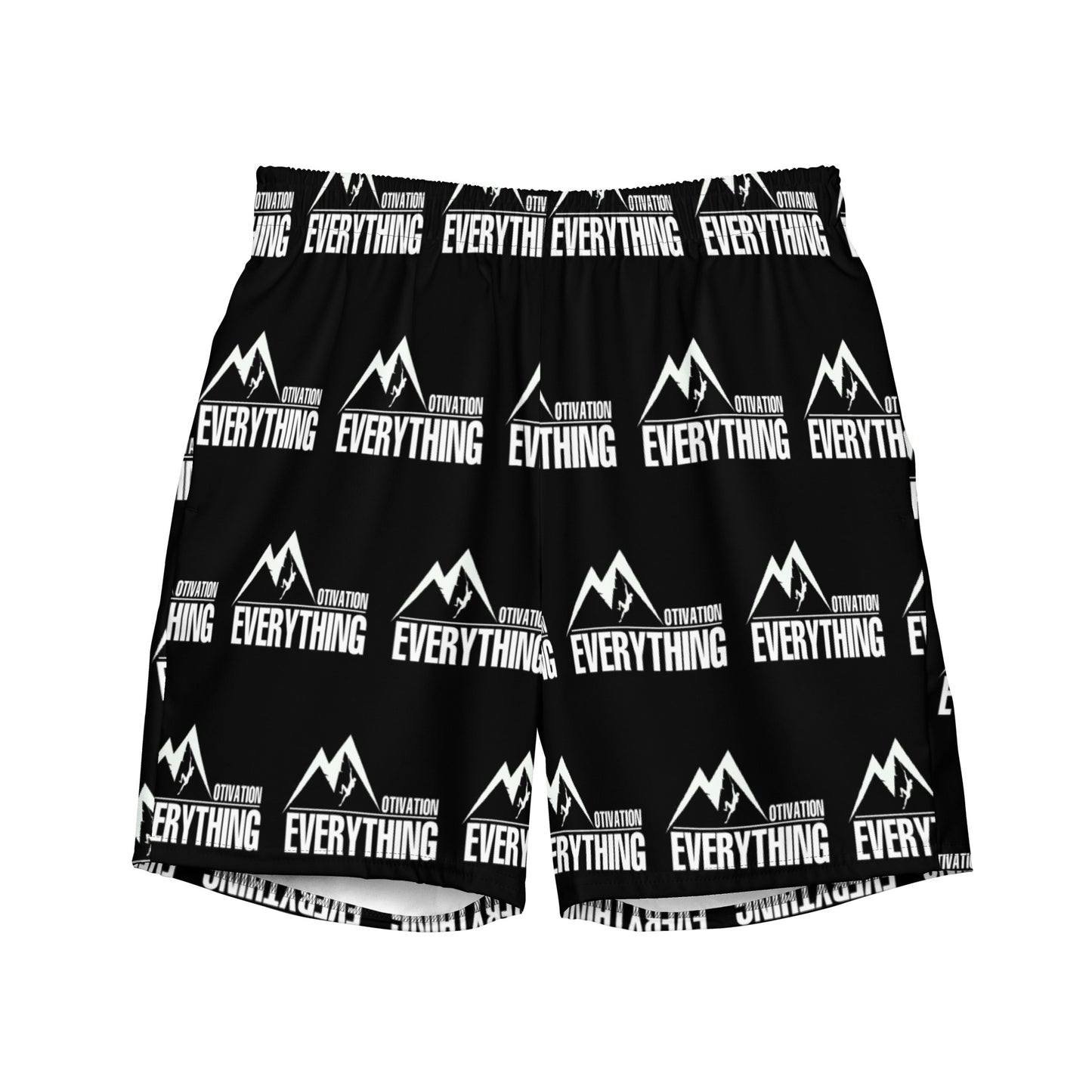 Motivation Over Everything Men's swim trunks