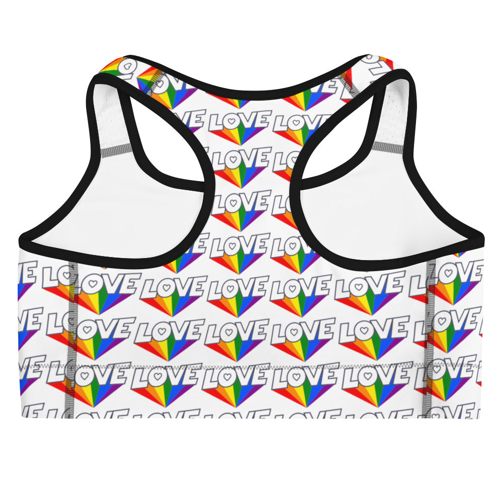 Motivation Over Everything Sports bra