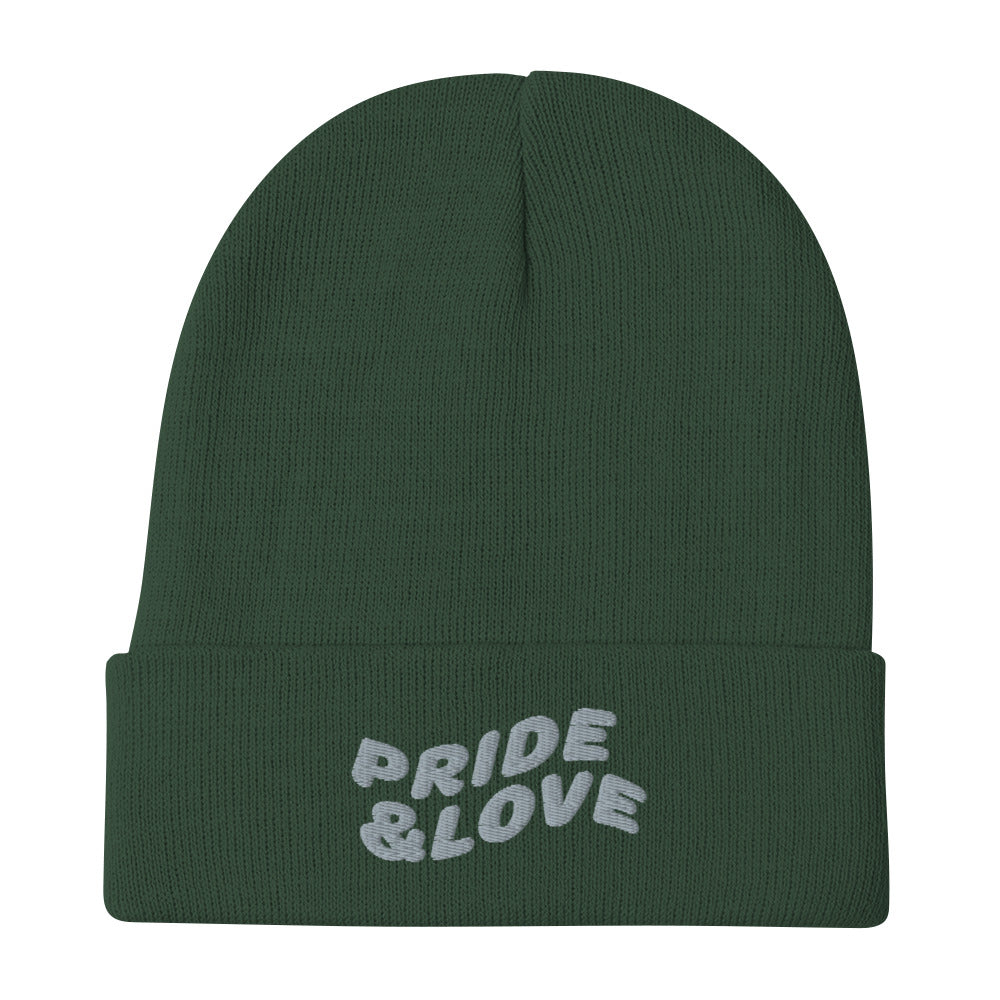 Motivation Over Everything Pride & Love Beanie