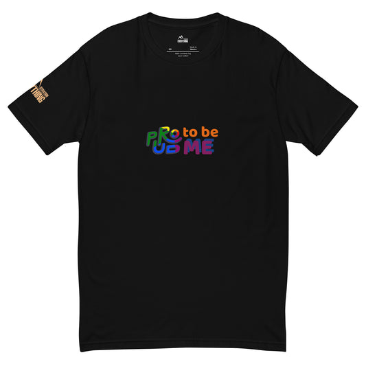 Motivation Over Everything "proud to be me" Short Sleeve T-shirt