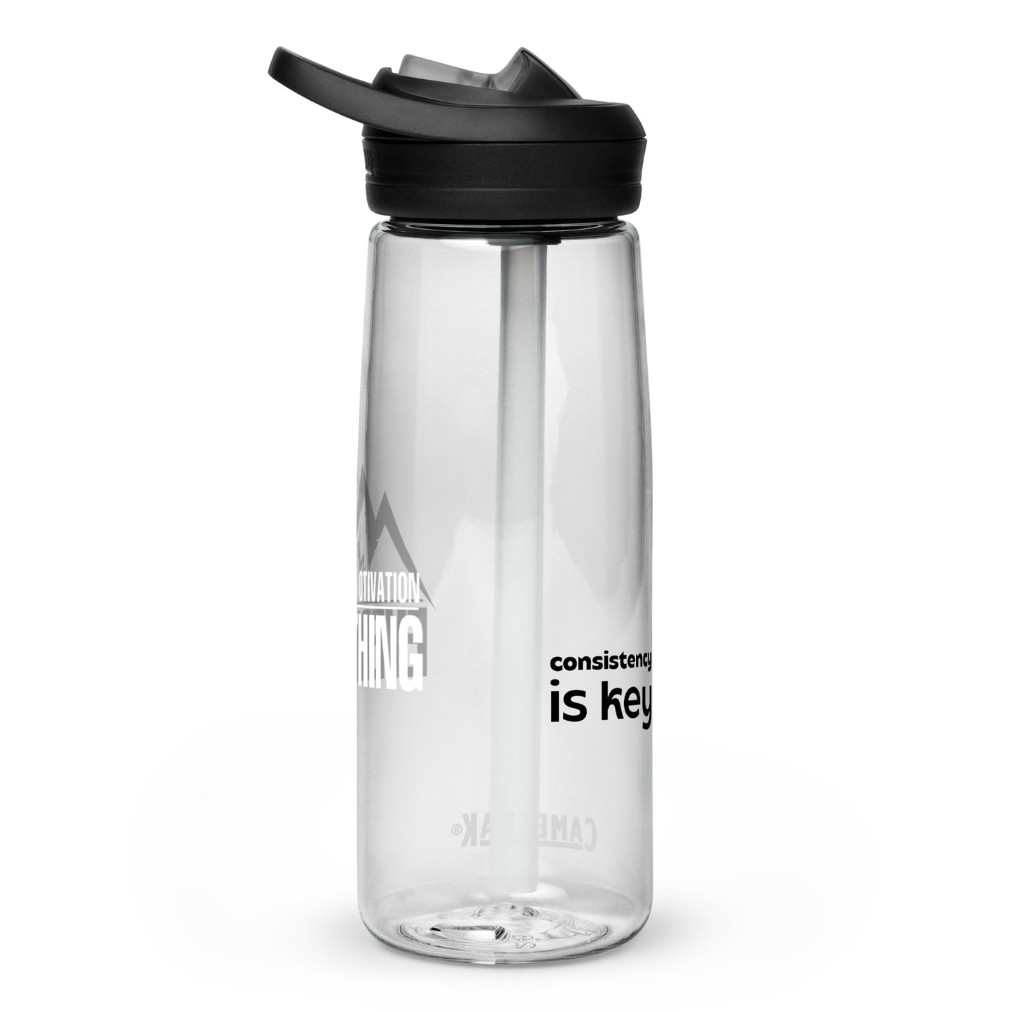 Motivation Over Everything Sports water bottle