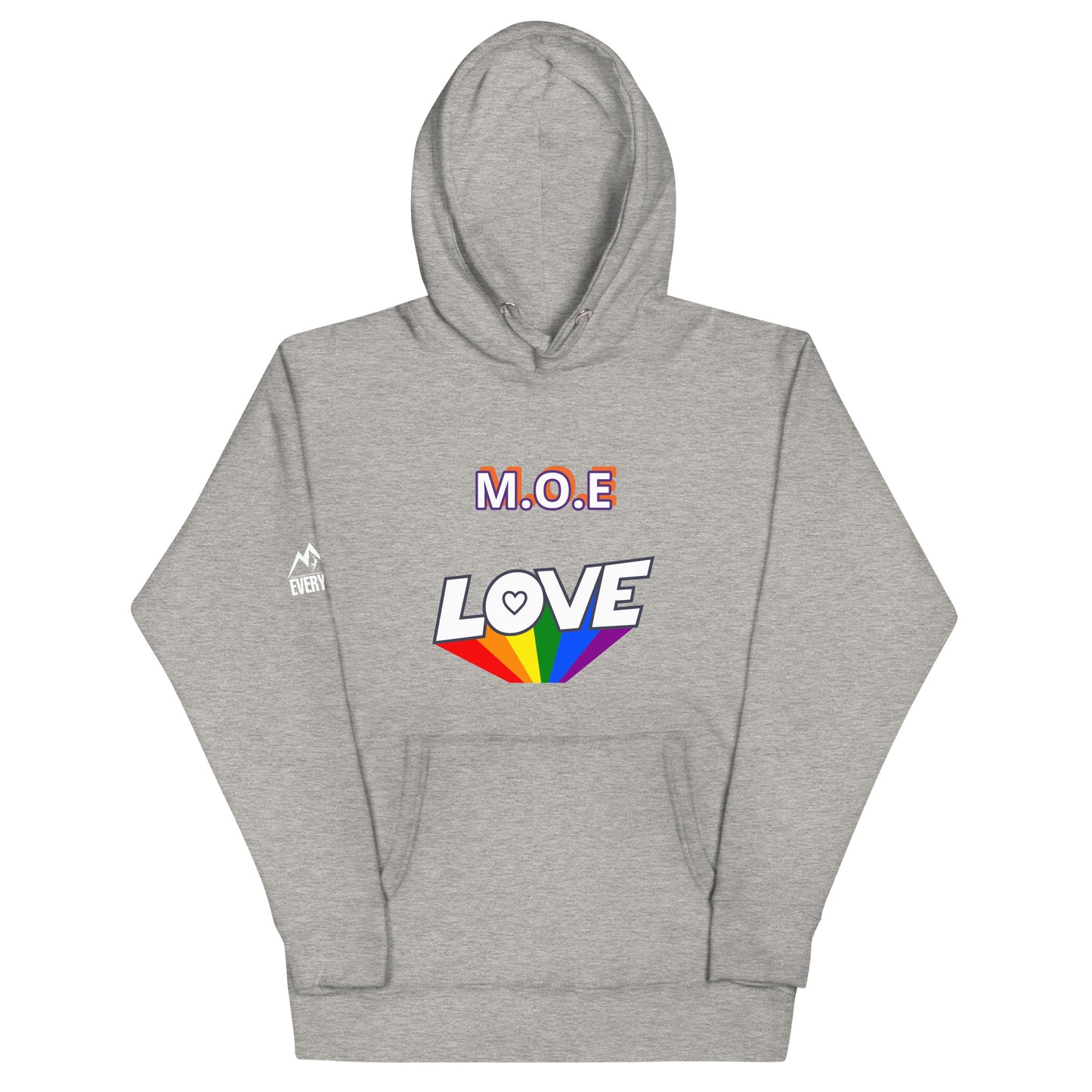 Motivation Over Everything "Love" Unisex Hoodie