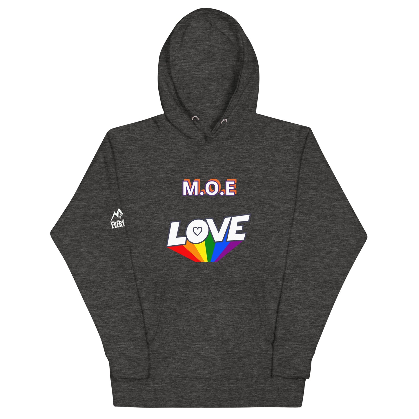 Motivation Over Everything "Love" Unisex Hoodie