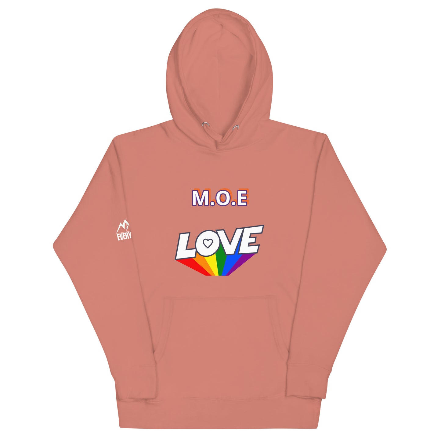 Motivation Over Everything "Love" Unisex Hoodie