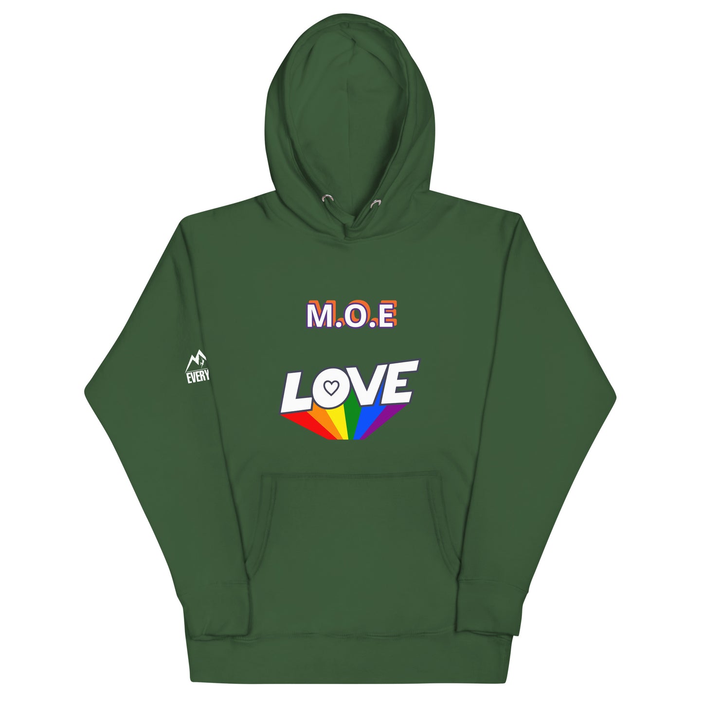 Motivation Over Everything "Love" Unisex Hoodie