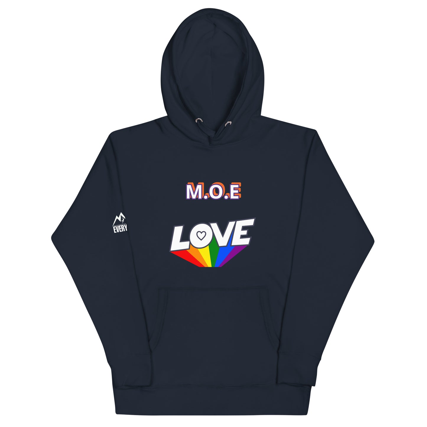 Motivation Over Everything "Love" Unisex Hoodie