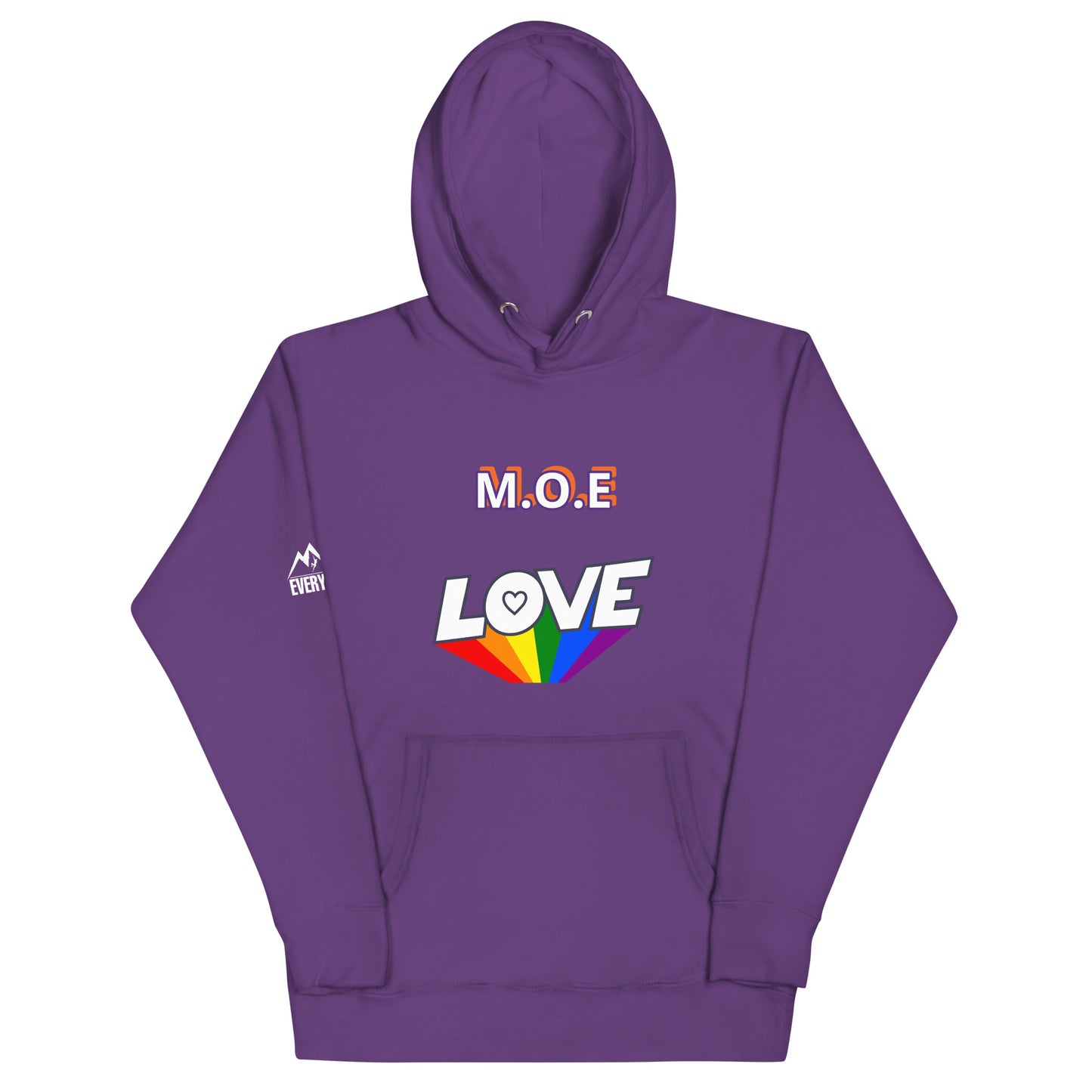 Motivation Over Everything "Love" Unisex Hoodie