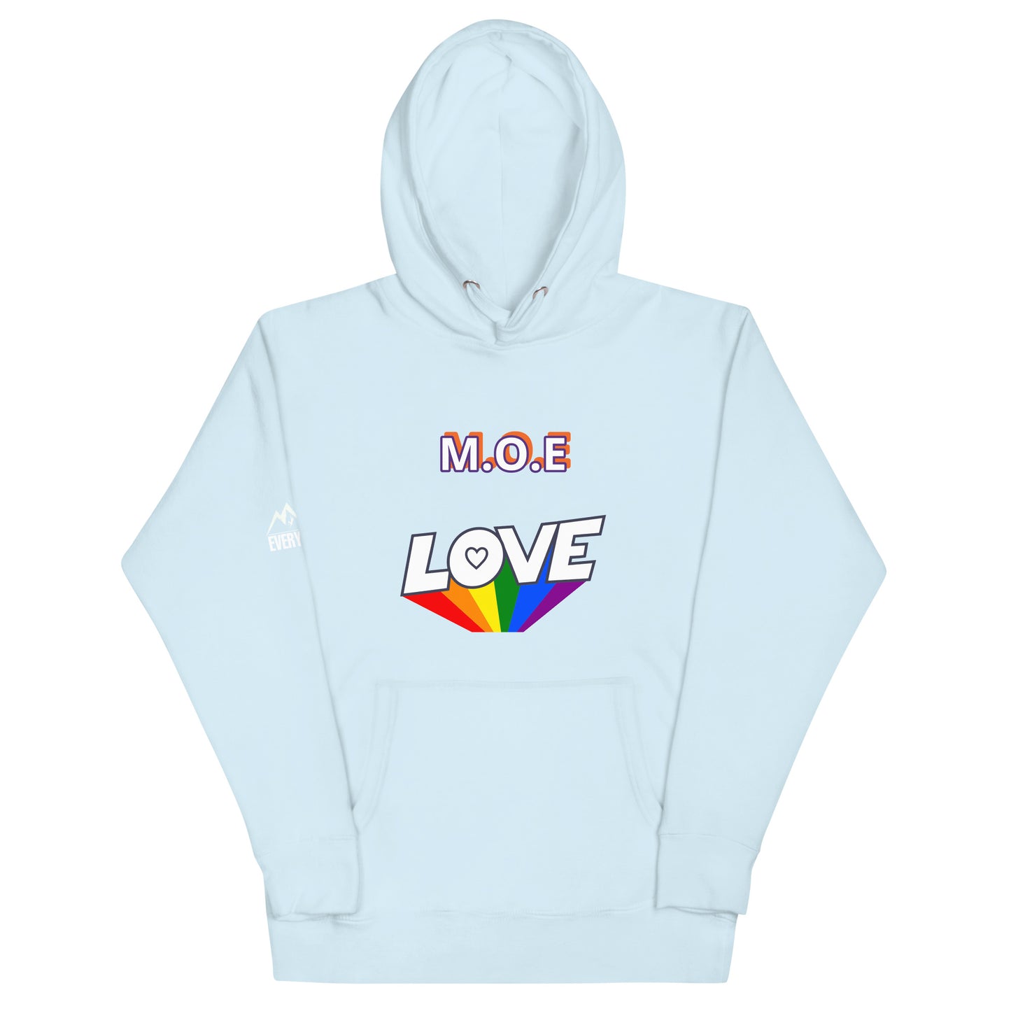 Motivation Over Everything "Love" Unisex Hoodie