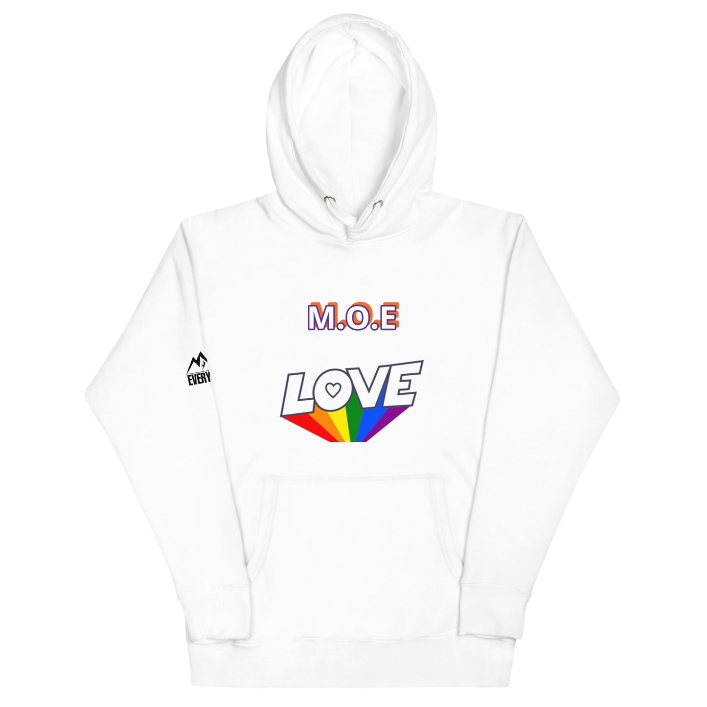 Motivation Over Everything "Love"Unisex Hoodie