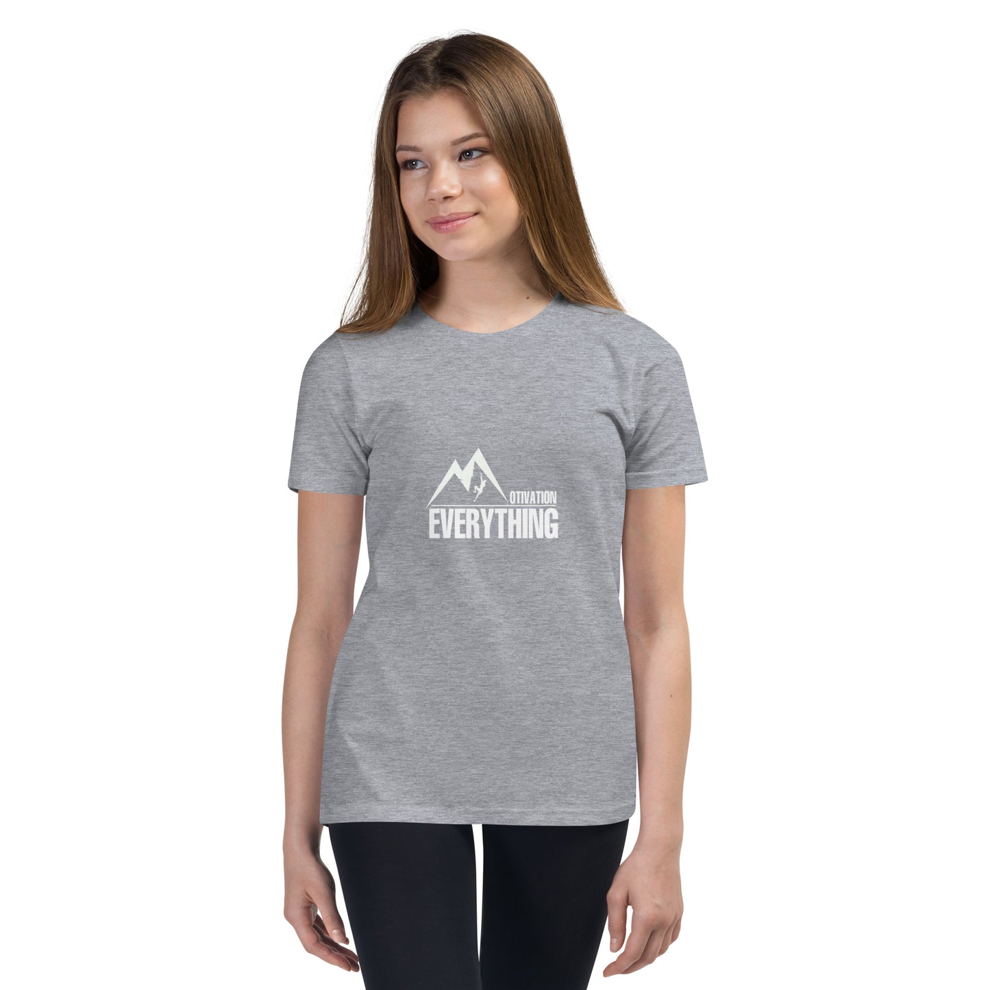 Motivation Over Everything Youth Short Sleeve T-Shirt