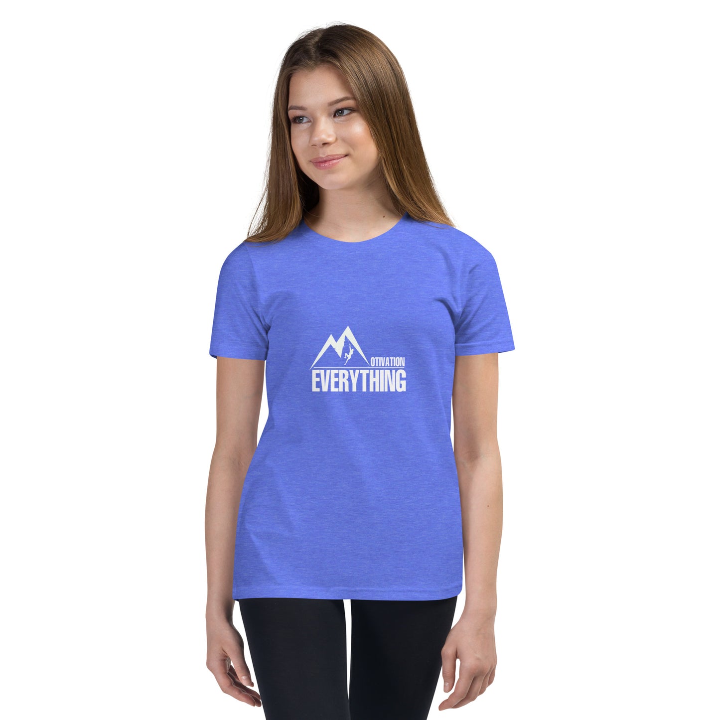 Motivation Over Everything Youth Short Sleeve T-Shirt