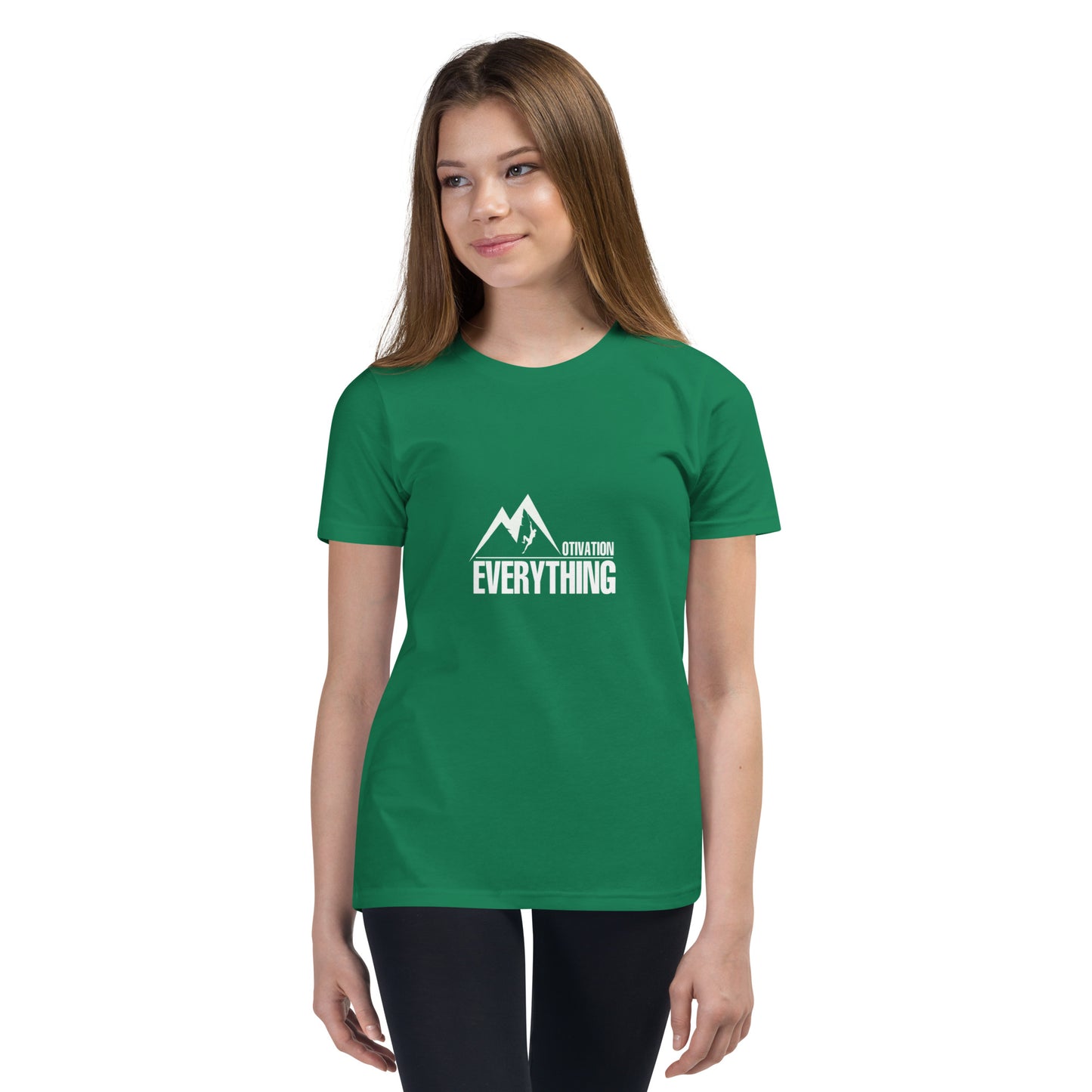 Motivation Over Everything Youth Short Sleeve T-Shirt