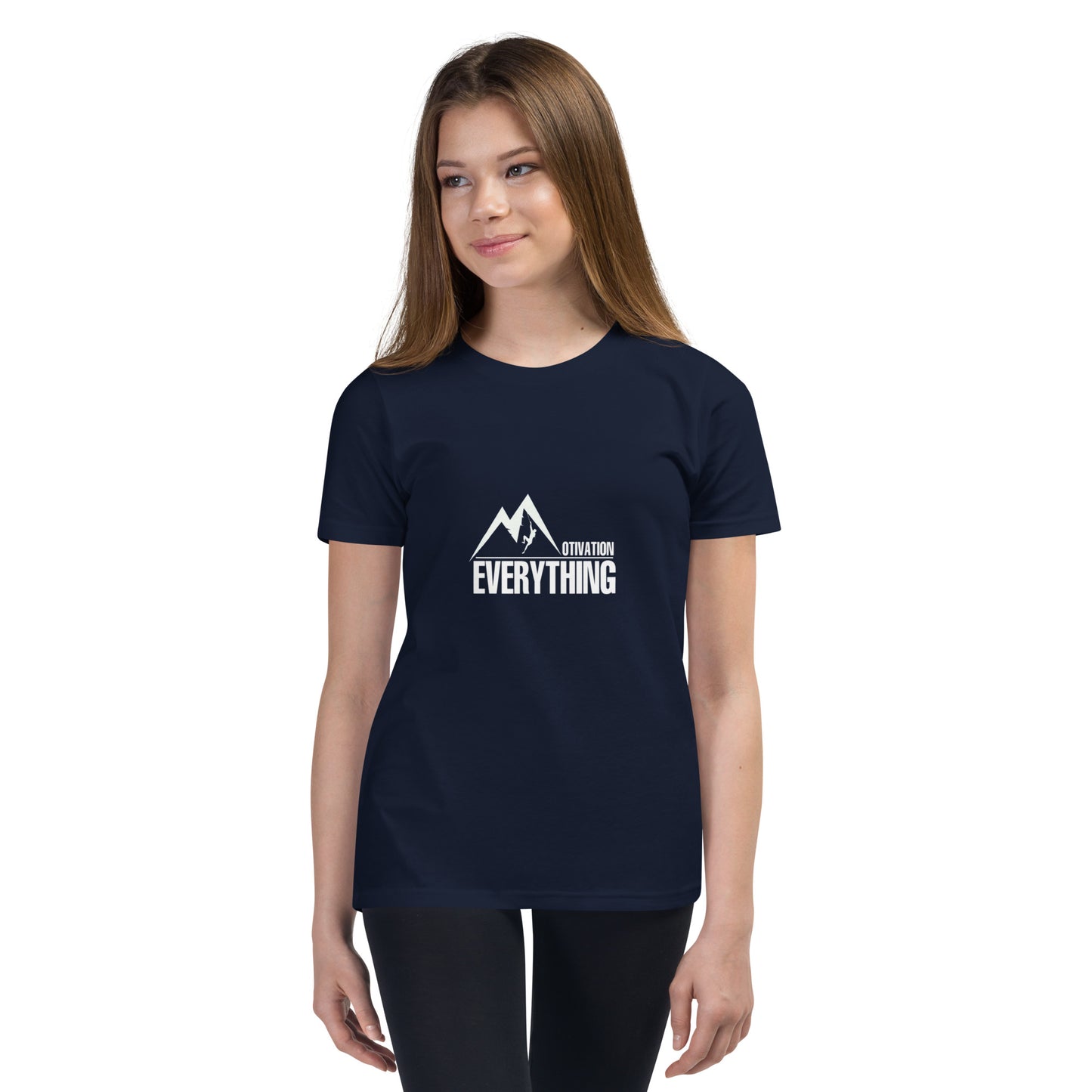 Motivation Over Everything Youth Short Sleeve T-Shirt