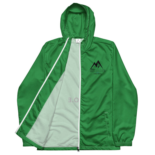 Motivation Over Everything Men’s windbreaker