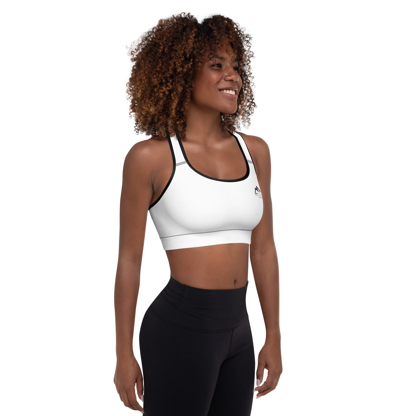 Motivation Over Everything Padded Sports Bra