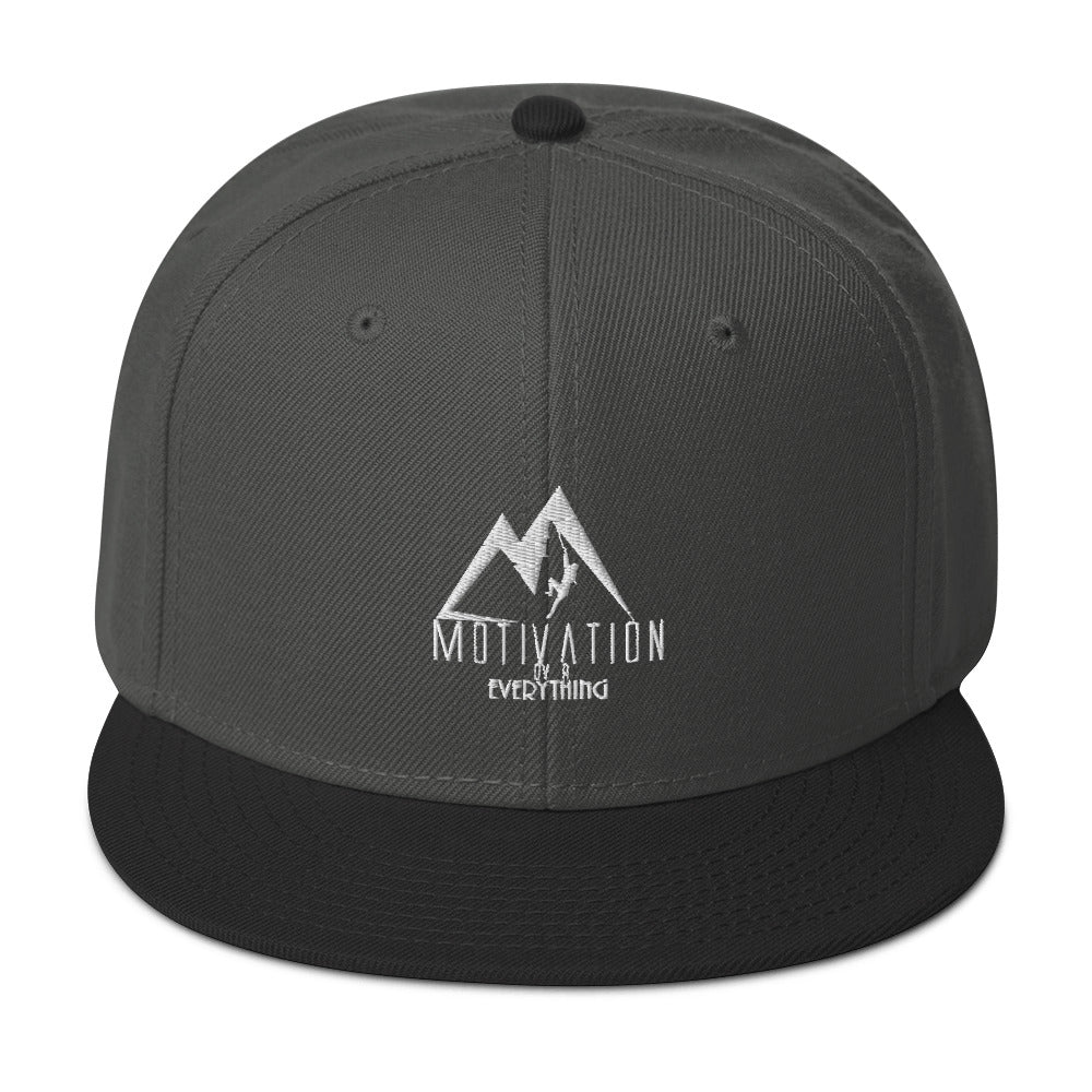 Motivation Over Everything Snapback Hat