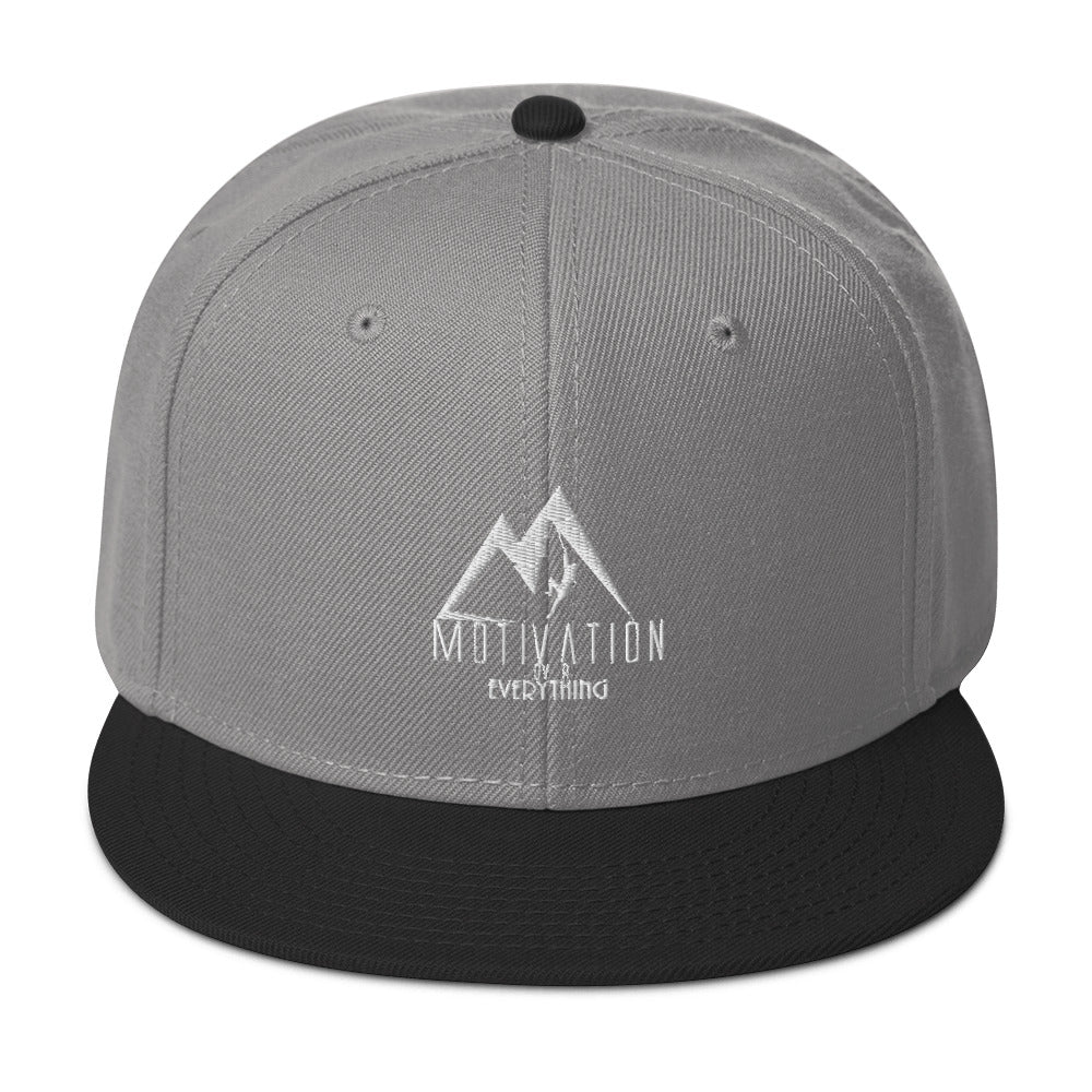 Motivation Over Everything Snapback Hat