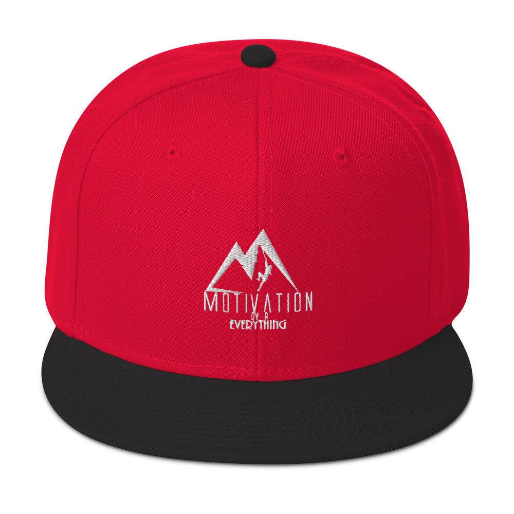 Motivation Over Everything Snapback Hat