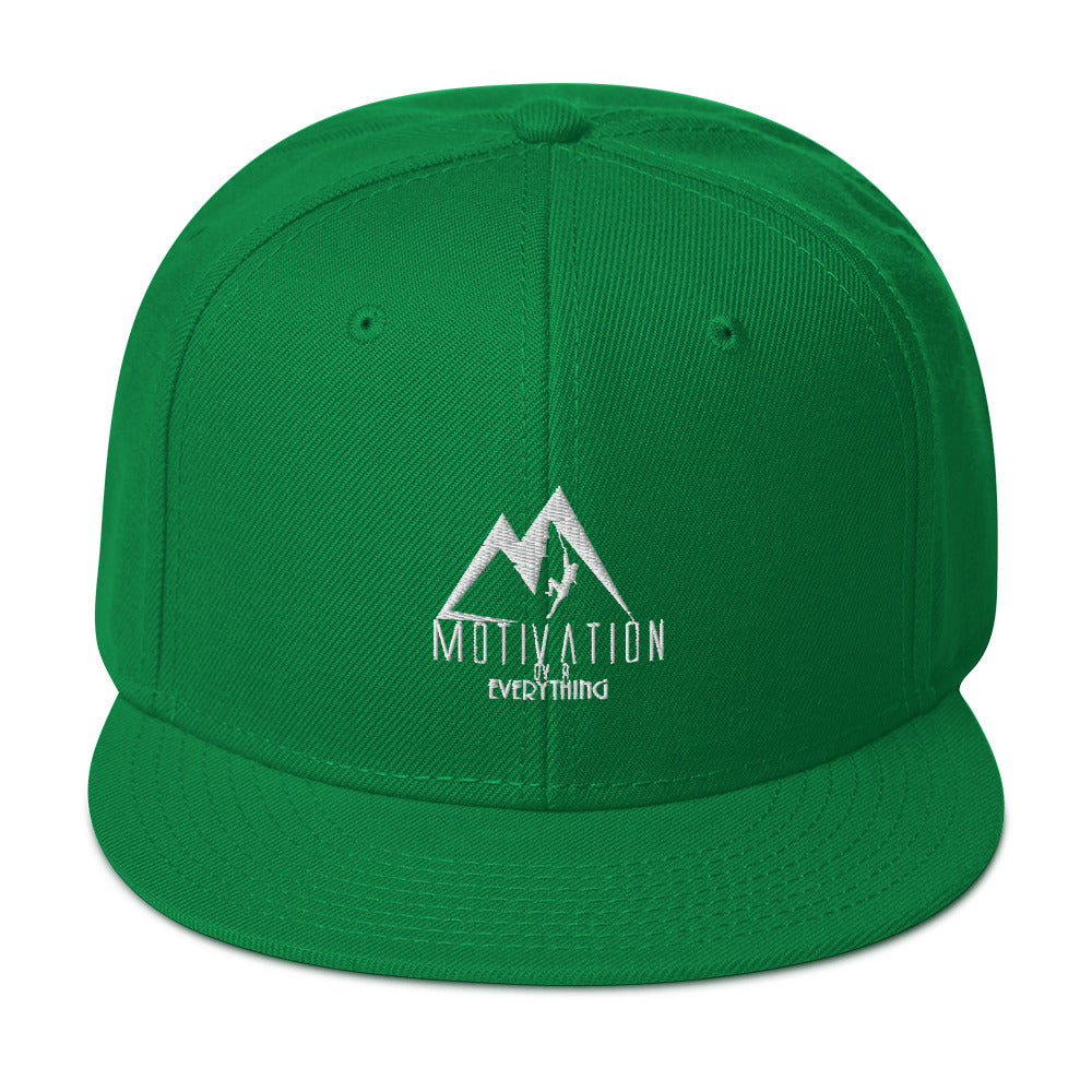 Motivation Over Everything Snapback Hat