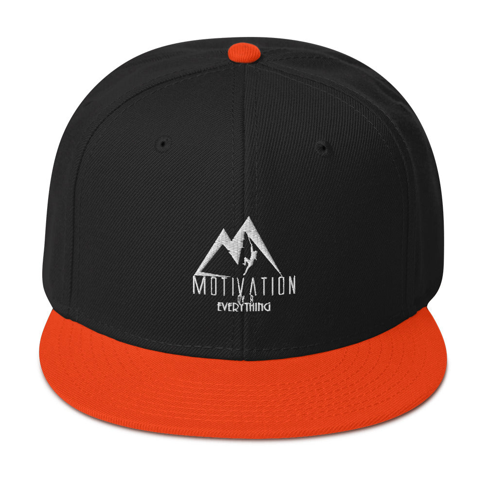 Motivation Over Everything Snapback Hat