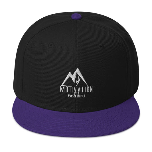 Motivation Over Everything Snapback Hat