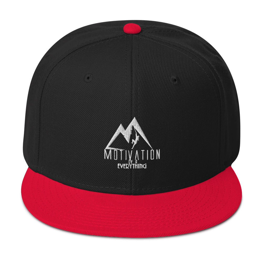 Motivation Over Everything Snapback Hat