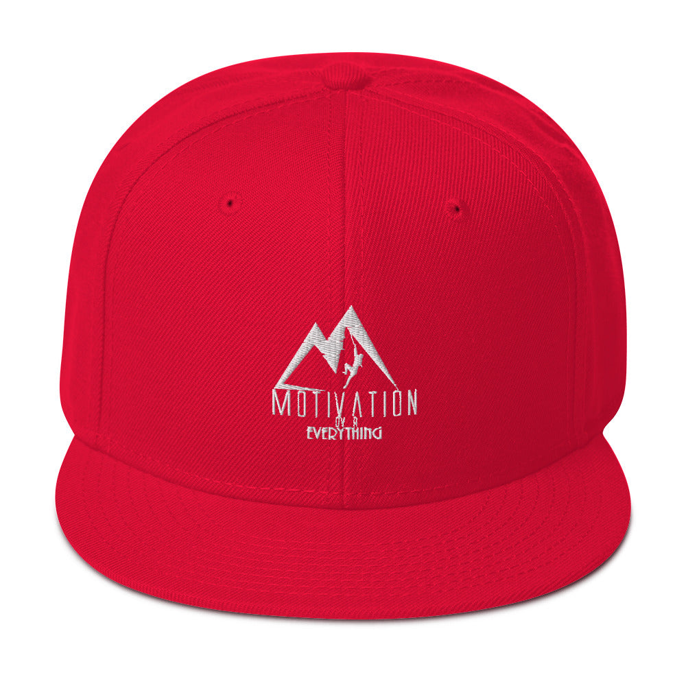 Motivation Over Everything Snapback Hat